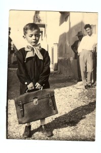 Francesco Gonella as a schoolboy